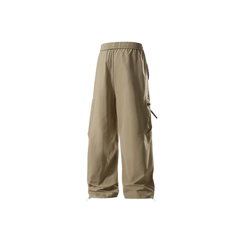 SWAMP AREA Cargo Pants Unisex Black-16