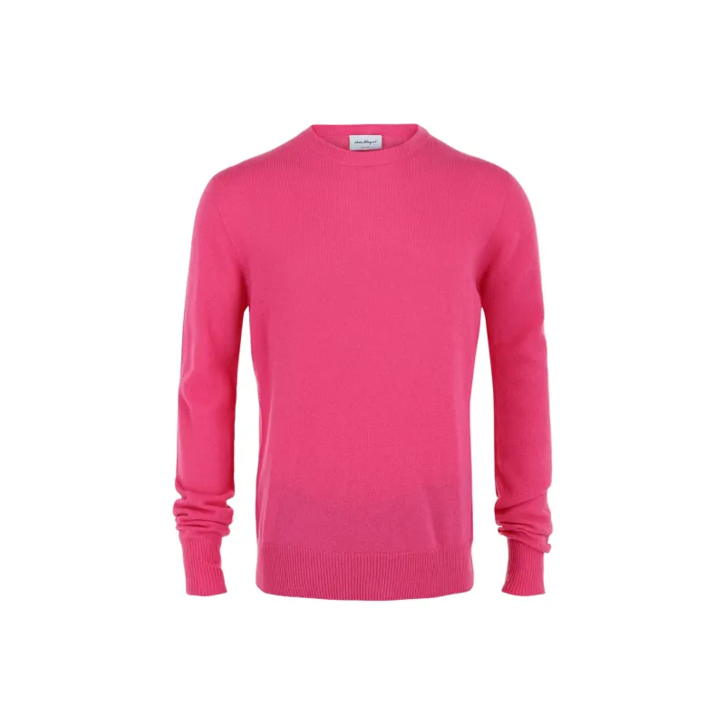 FERRAGAMO Cashmere Sweater Men's Rose Red-0