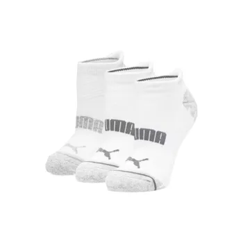PUMA Calcetines Para Mujer De Media Felpa Y Corte Bajo [3 Pares]