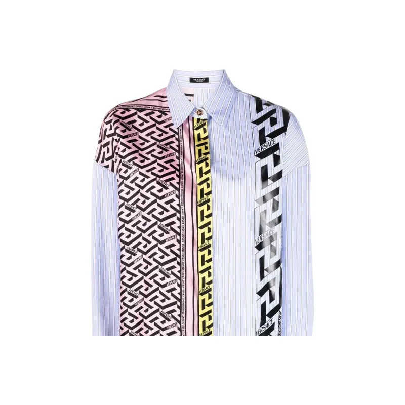 VERSACE Shirts Women's Blue-5