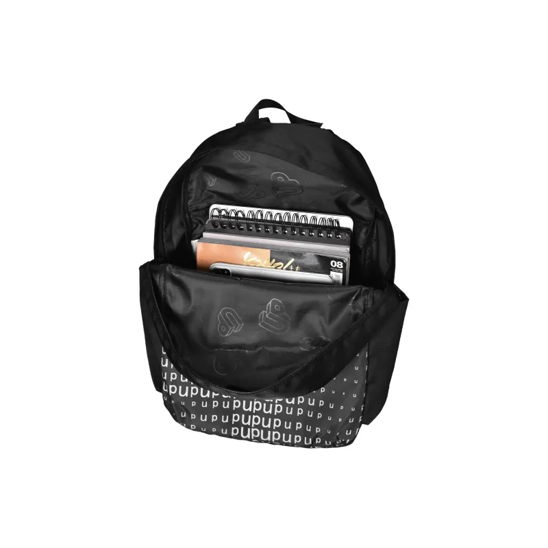 TURN UP Polyester Student Backpack Regular Unisex White/Yellow/Black-13