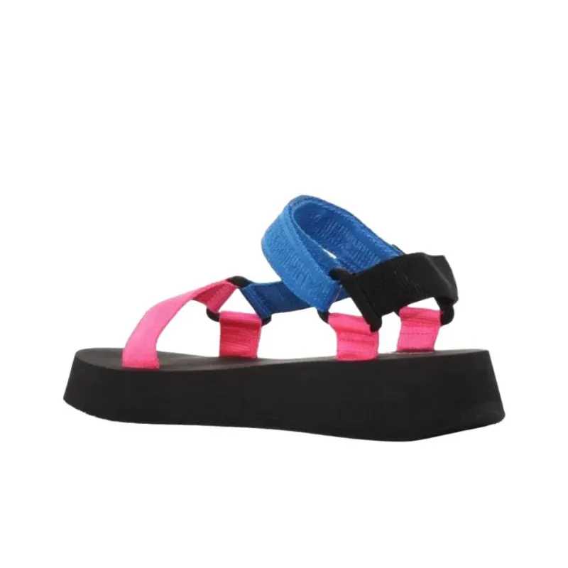 CKJ CALVIN KLEIN JEANS Prefresato Beach Sandals 4.5cm Women's Pink-2