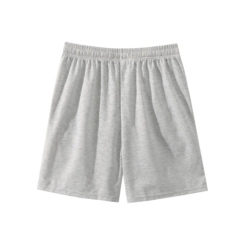 OGEK Casual Shorts Unisex Black Comes With Random Print T Shirt-11