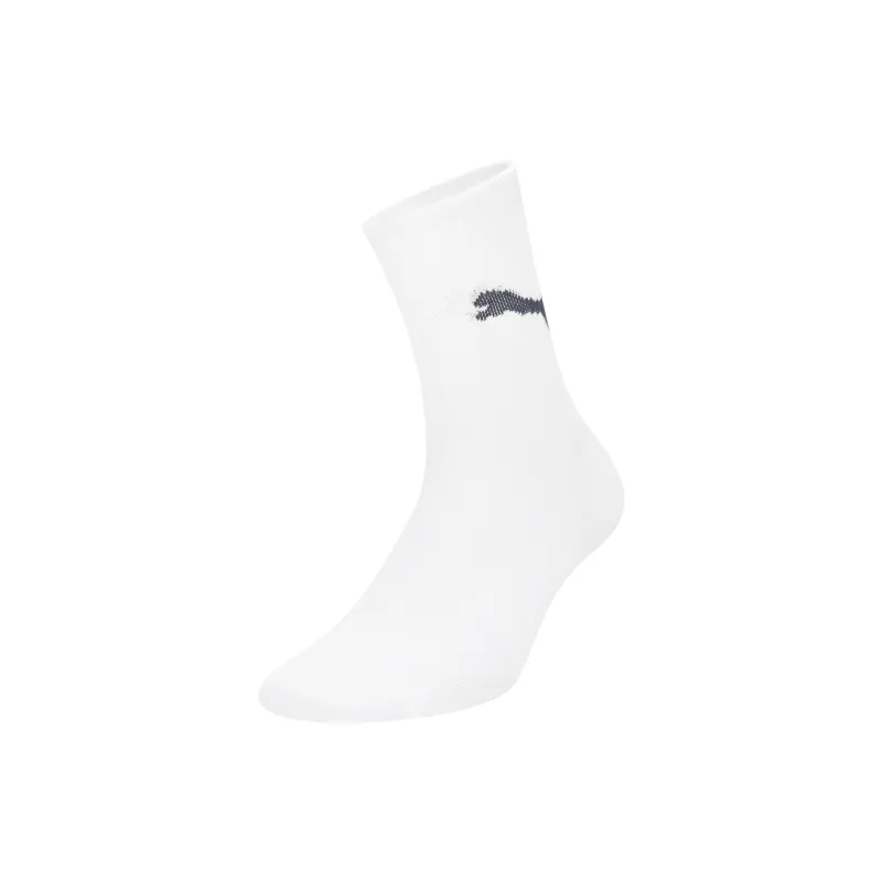 PUMA Mid Calf Socks Unisex 1 Pack White-1