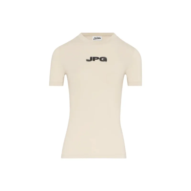 Jean Paul Gaultier T Shirts Unisex Light Umber-0