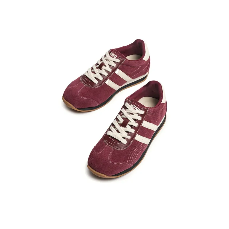 RED DRAGONFLY Abrasion Resistant Slip Resistant Low Top Skateboard Shoes Women's-3