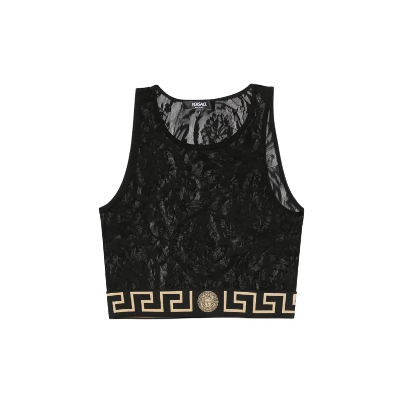 VERSACE SS25 Bra Women's 1 Pack Black-0