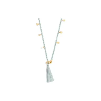 DIOR Resin Necklaces Unisex Cyan