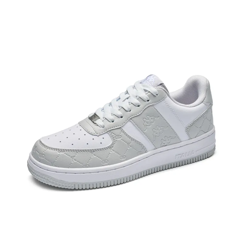 Kappa Wear-resistant And Lightweight Low-Top Skateboard Shoes Unisex Gray-2