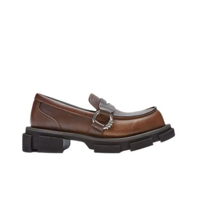 Both Gao Loafers Unisex Brown-1