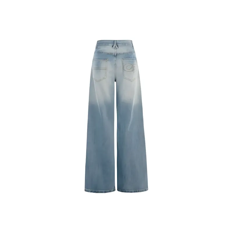MIMOSA CHUR Jeans Women's Blue Regular Edition-1
