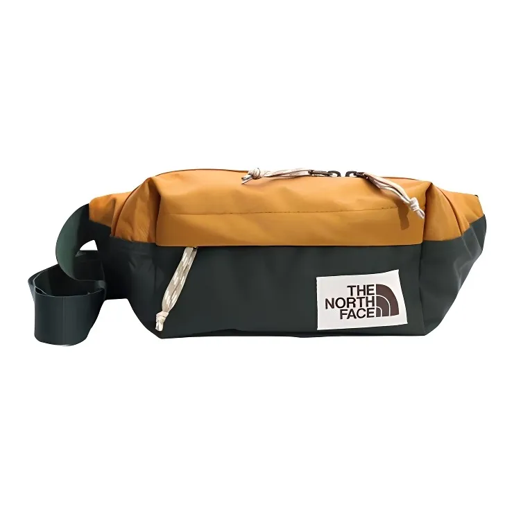 THE NORTH FACE Outdoor Bags Nylon Fabric 4L Yellow/Army Green Unisex-1