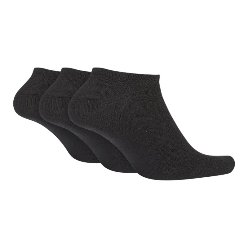 Nike Ankle Socks Unisex 3 Pack Black White-1