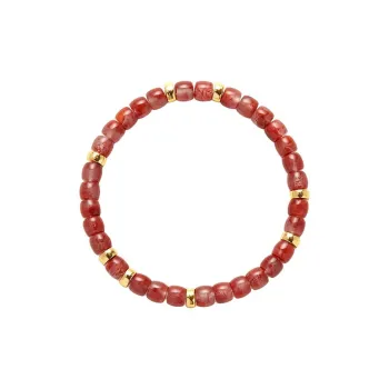 Xifeng Building Southern Red Agate Bracelets Women's