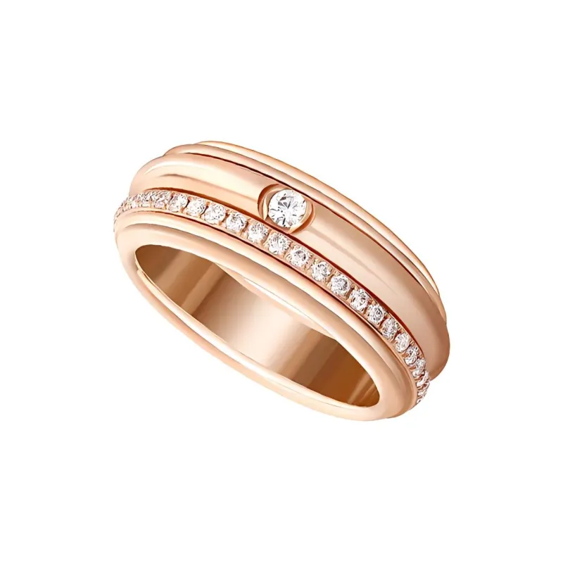 Piaget Rings Unisex Rose Gold-1