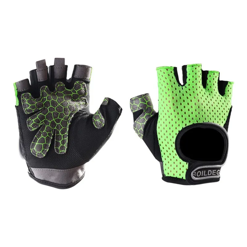 BOODUN Indoor Equipment Exercise Outdoor Sports Fitness Gloves Abrasion Resistant Breathable-5