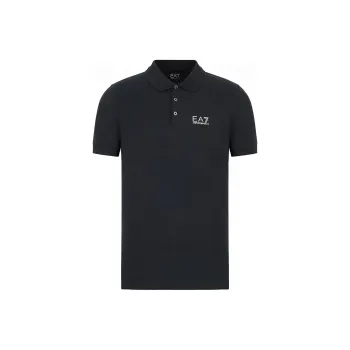 EMPORIO ARMANI EA7 SS23 Polo Shirt Men's Navy Blue