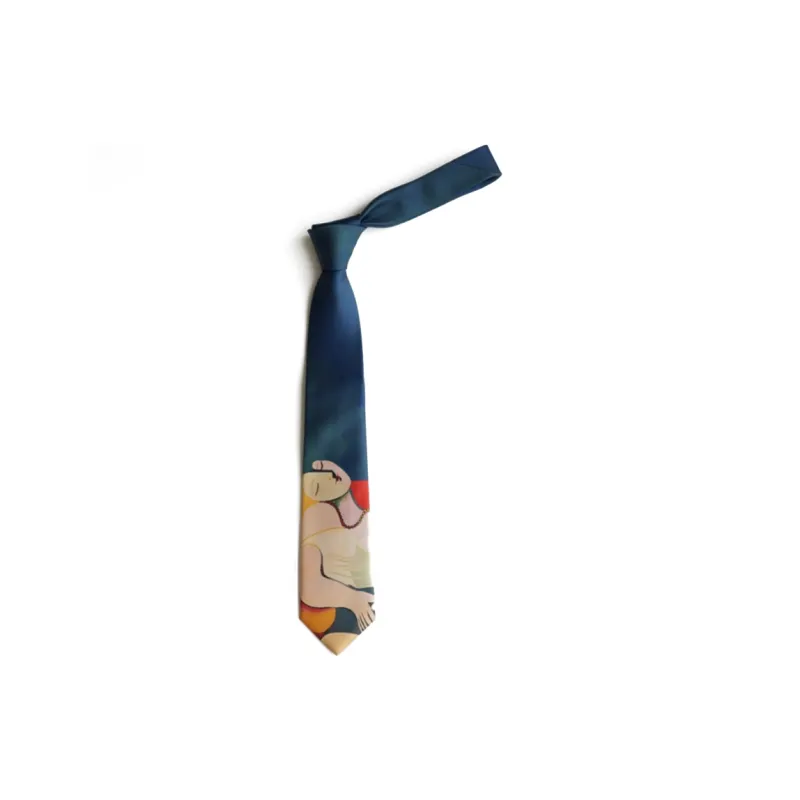 FREE RABBITⅡ Ties Unisex Red Blue-0