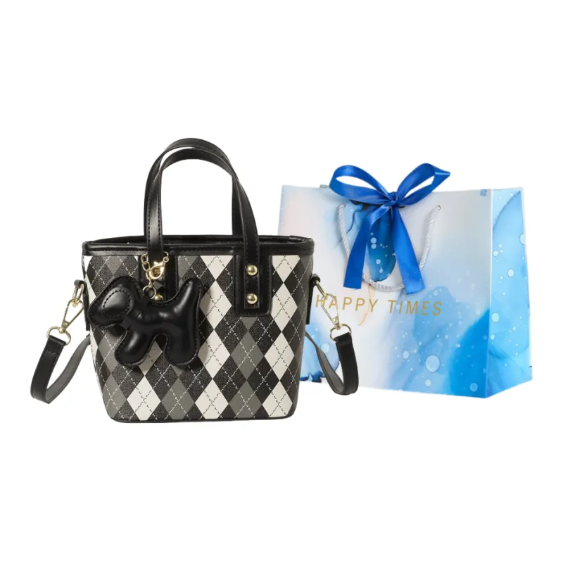ROUNDOT PU Shoulder Bag Women's Multicolor-3