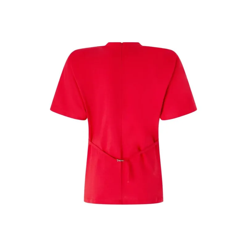PINKO Regular T Shirt Women's Red-1