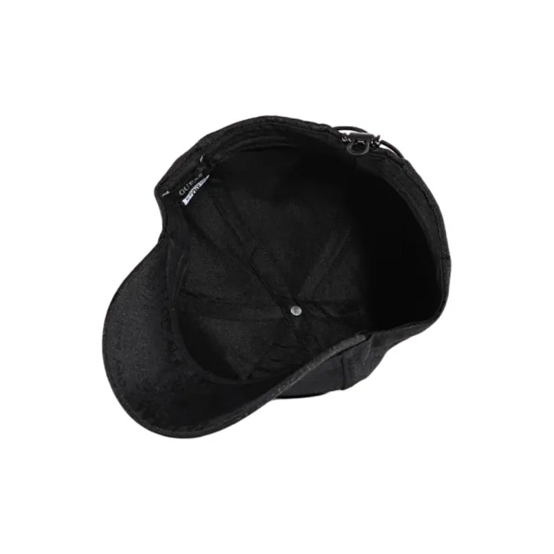 GUESS Polyester Baseball Caps Unisex Black-3