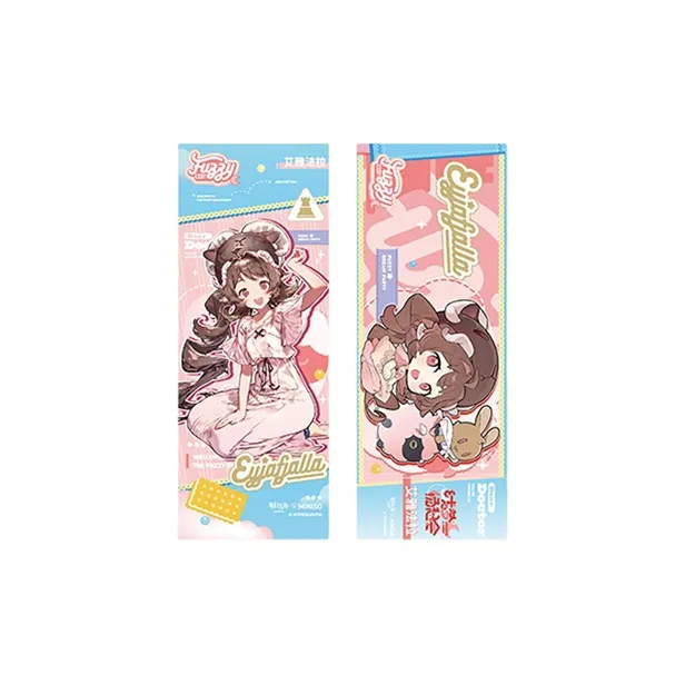 MINISO Arknights, Eyjafjalla, Neng Angel, Amiya, Aqua Moon Velvet Dream Fantasy Conference Laser Tickets-4