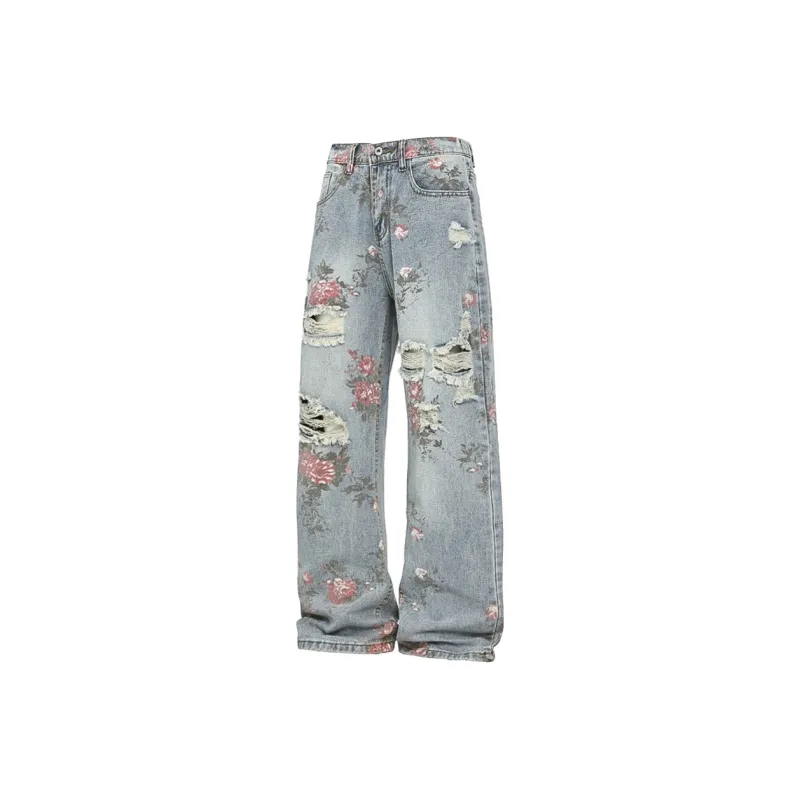 EYEUNDERSTAND Jeans Unisex Blue-2