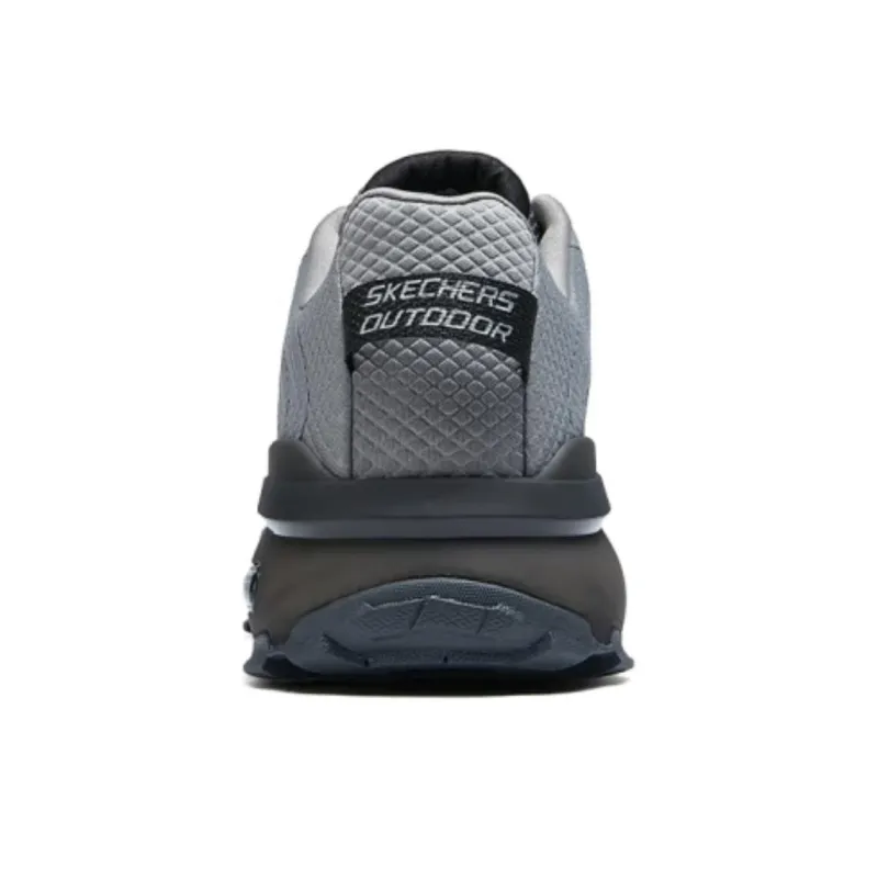 Skechers Outdoor Cushioning Wear Resistant Low Top Outdoor Shoes Men's Gray-3