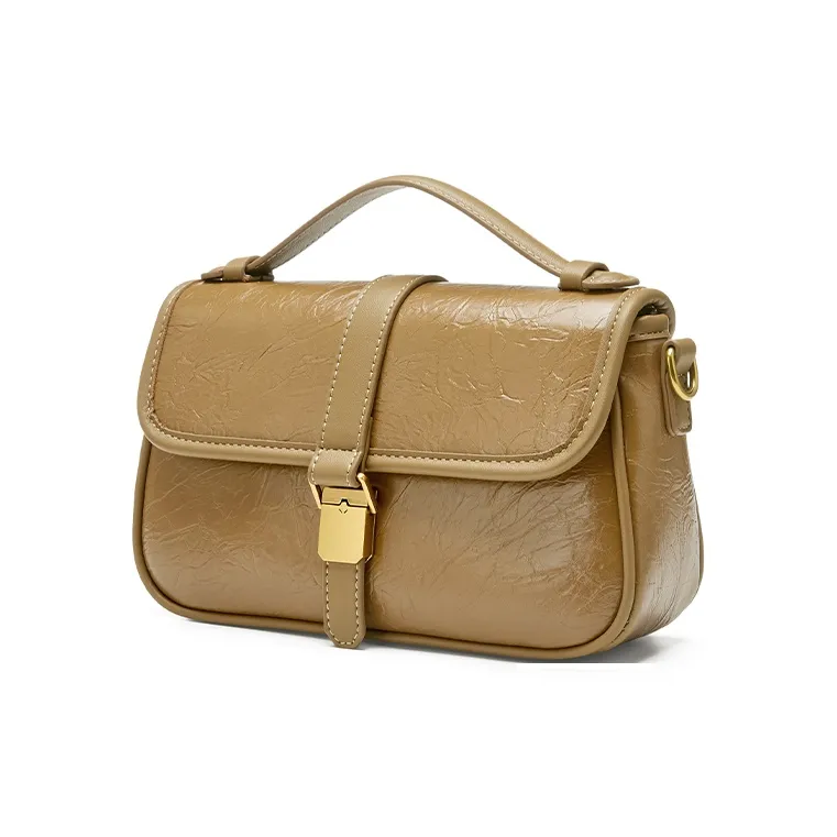 JOSINY PU Shoulder Bag, Crossbody Bag Regular Women's Black/Brown-7