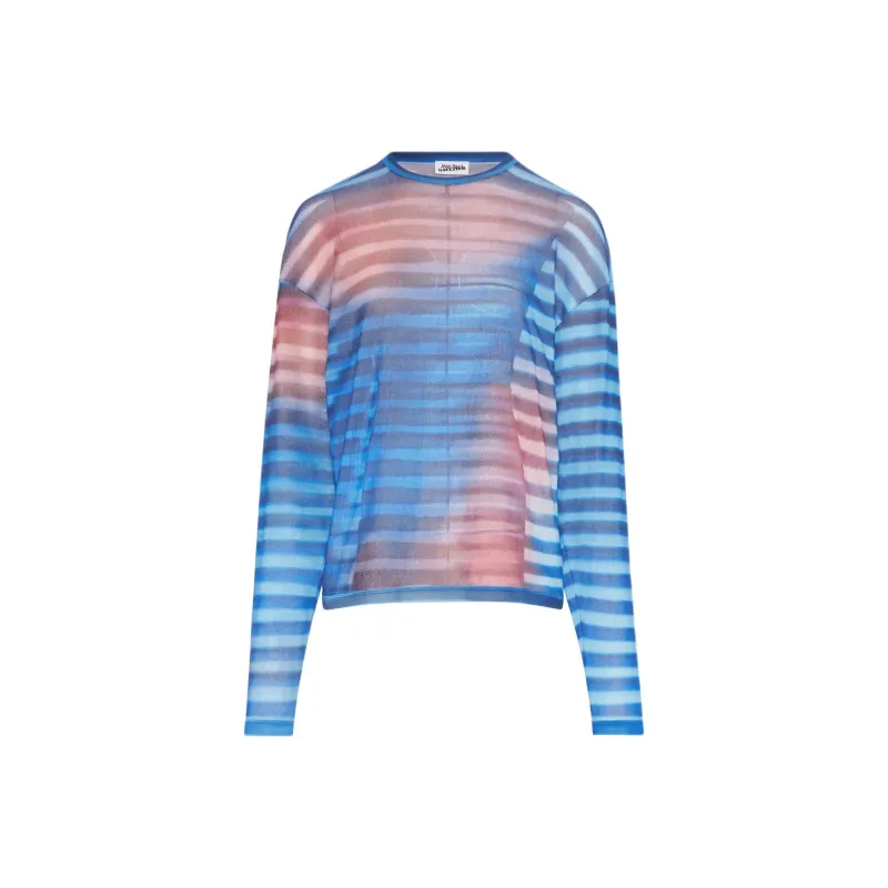 Jean Paul Gaultier T Shirts Unisex Blue-0