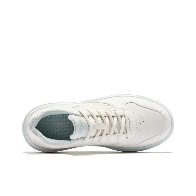 Erke Heavenly Strategy Slip Resistant, Abrasion Resistant, Impact Resistant Low Top Skateboard Shoes Women's White-3