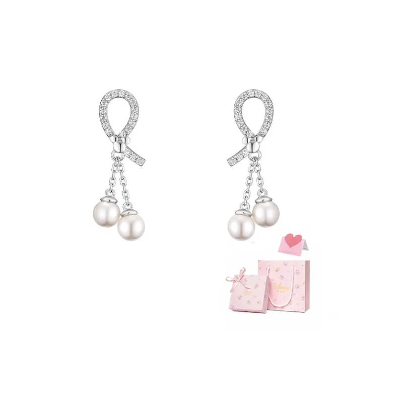 Disney Princess S925 Silver Earrings Women's Silver-8