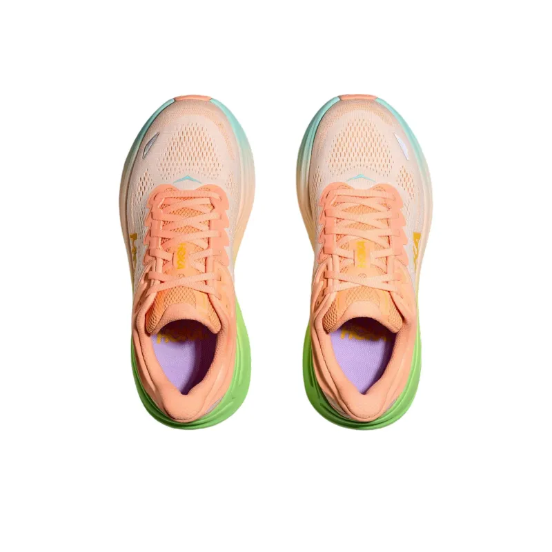 HOKA ONE ONE Bondi 9 Frost Pale Tangerine Women's-3