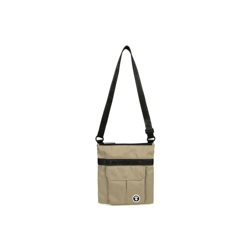 Aape Polyamide Shoulder Bag Unisex Brown-0