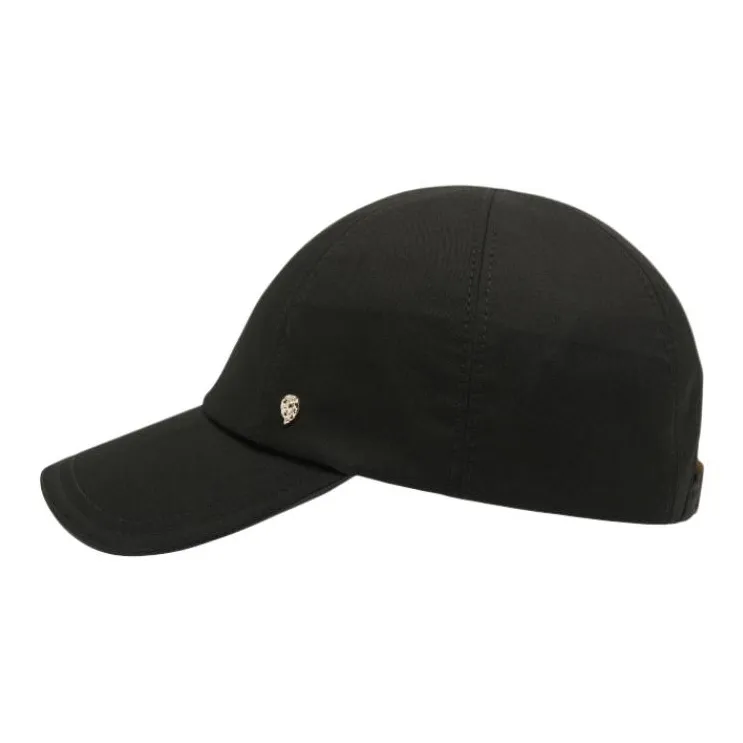 HELEN KAMINSKI Cow Leather, Cotton Baseball Caps Unisex Black-1