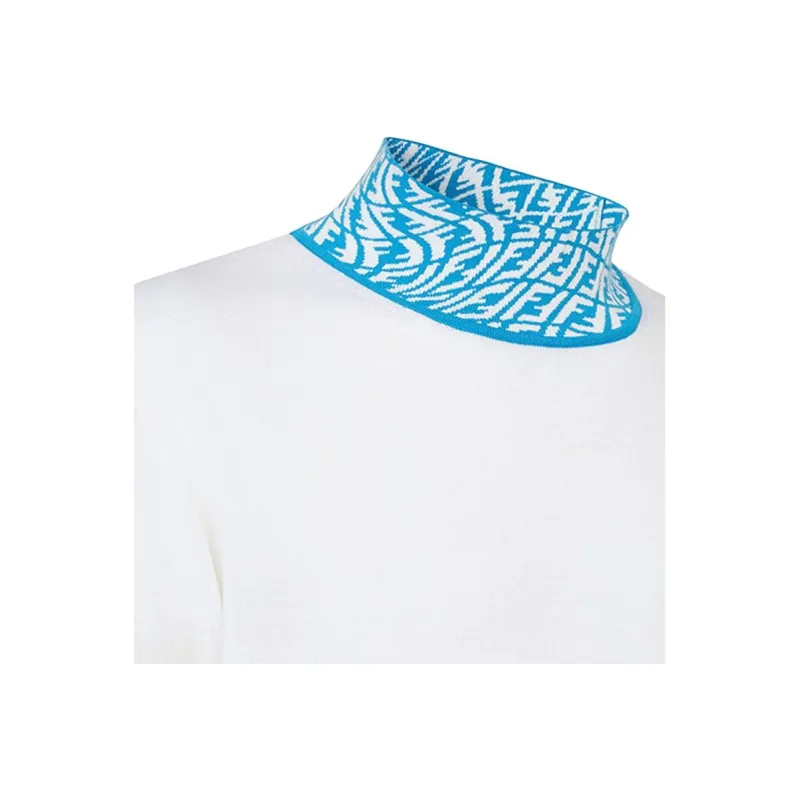 FENDI Sweaters Men White-4