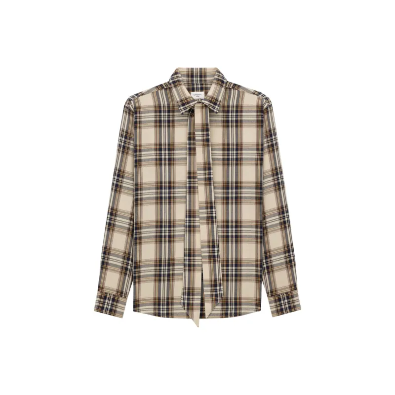 SAINT LAURENT Shirt Women's Brown-1