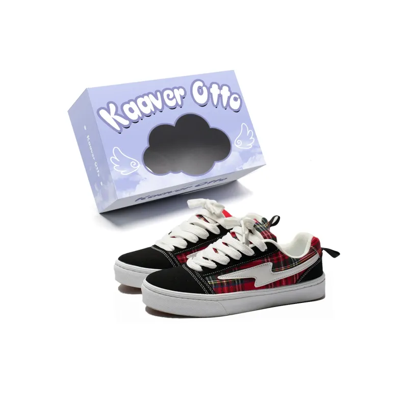 KAAVER OTTO Cushioning Abrasion Resistant Breathable Skateboard Shoes Unisex-7