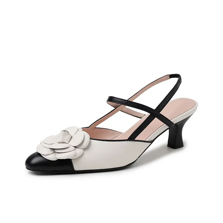 Bai Shiting Slim Heel High Heels 5.5cm Women's-9