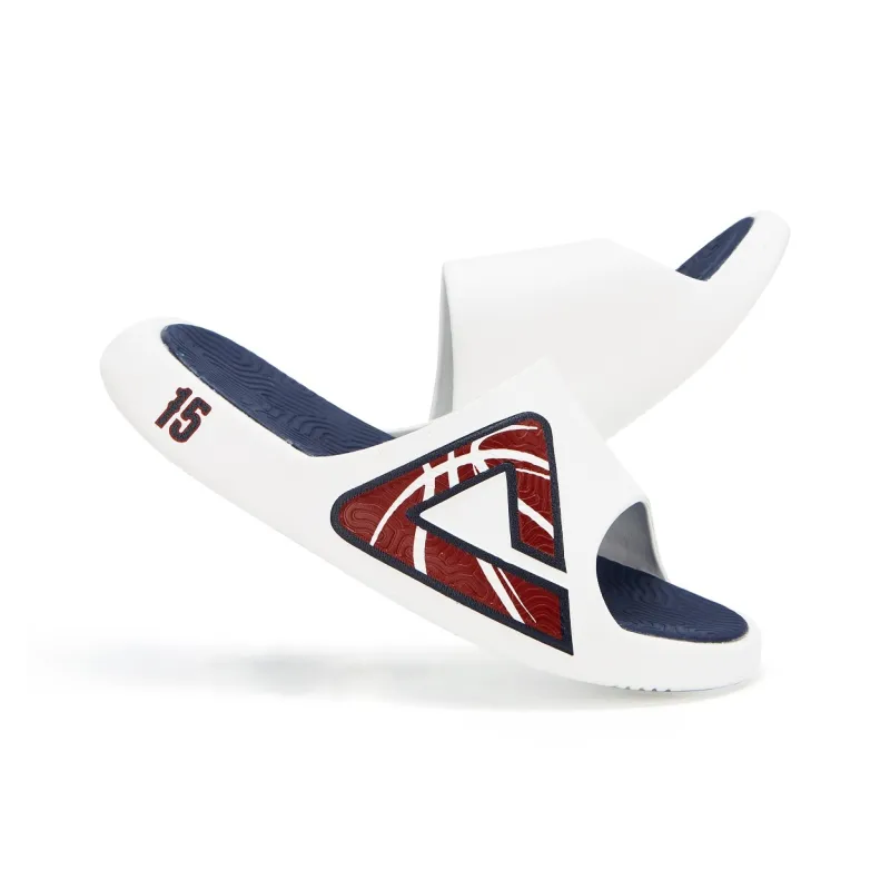 PEAK Tai Ji1.0 Totem Graffiti Slip-Resistant Abrasion-Resistant Slide Slippers Unisex-68