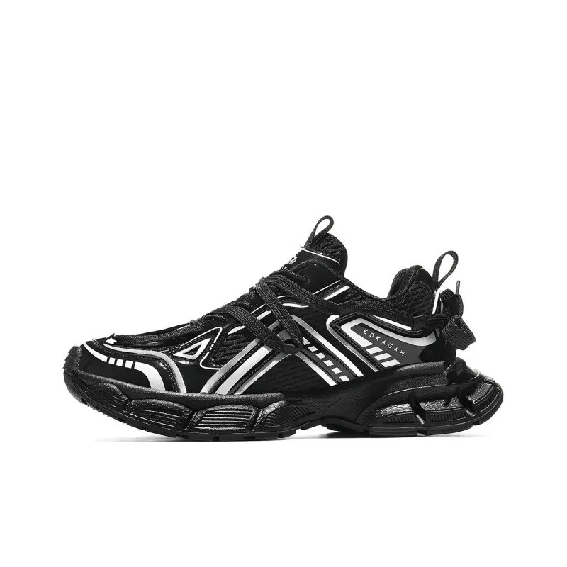 DIKENROK Height Increasing Abrasion Resistant Lightweight Breathable Slip Resistant Low Top Chunky Sneakers Unisex-5