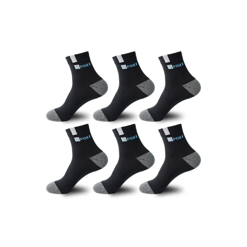 Lanza Mid-Calf Socks Men's 6 Pack-91