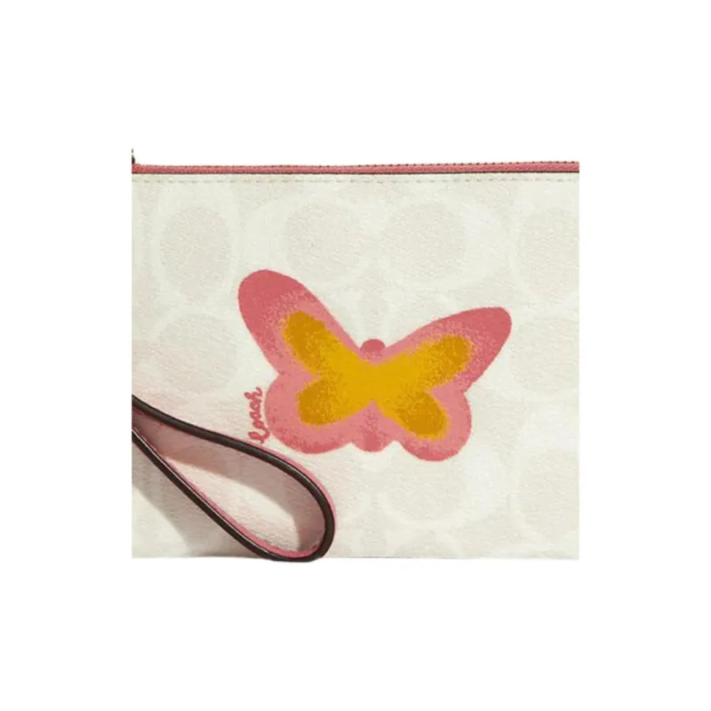 COACH Corner Zip Clutches-2