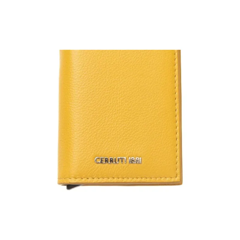 CERRUTI 1881 Leather Wallet Men's Yellow-2