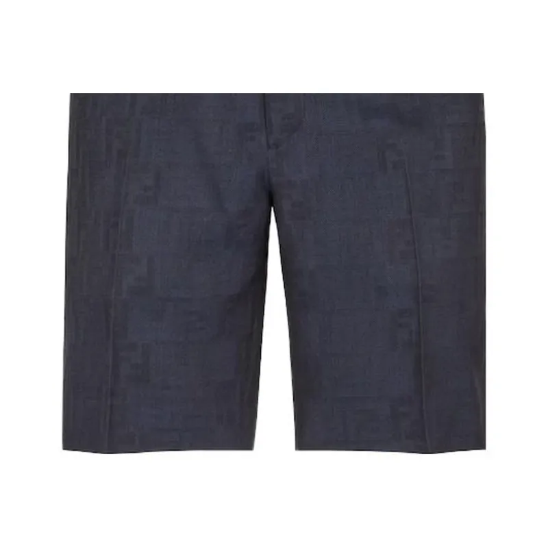 FENDI FW23 Casual Shorts Men's Blue-3