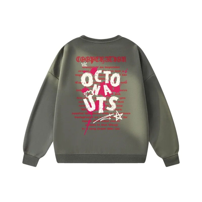 Small Columns Under The Sea Sweatshirt Unisex-8