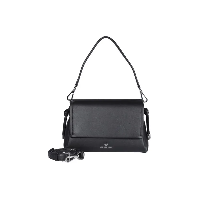 MICHAEL KORS Pearl Calfskin Portable Crossbody Bag Shoulder Bag Medium Size Women's Black-0
