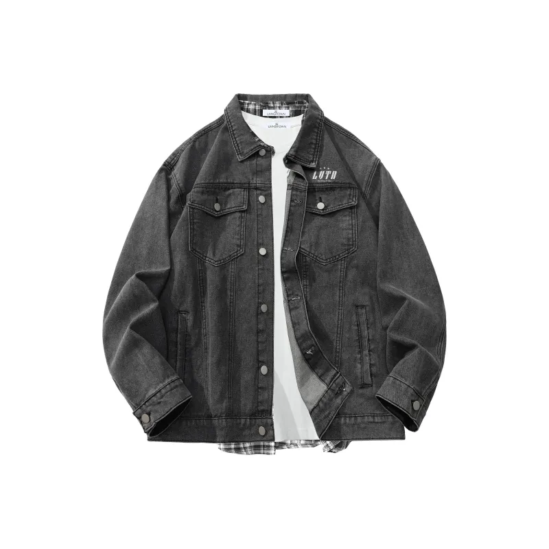 LIVINGTOWN Denim Jackets Unisex-7
