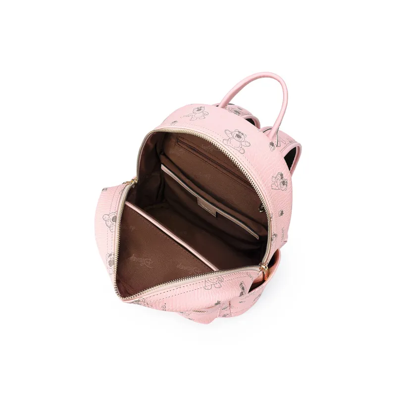 Disney Strawberry Bear Series PVC Backpack Women's Pink/White-4