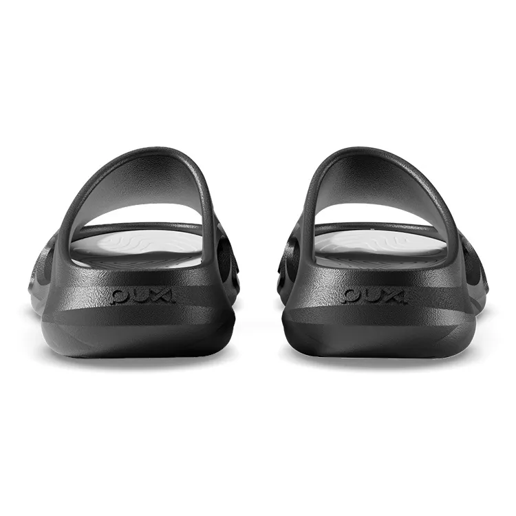 POSEE EVA Slide Slippers Unisex, White Black-9
